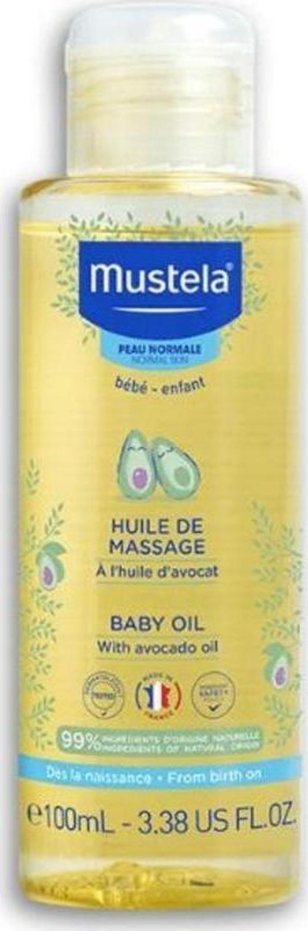 Mustela Bebek Bakım Masaj Yağı 100ml - Image 1
