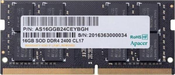 Apacer 16GB 3200Mhz DDR4 CL22 SODIMM ES.16G21.GSH Notebook Ram - Image 1