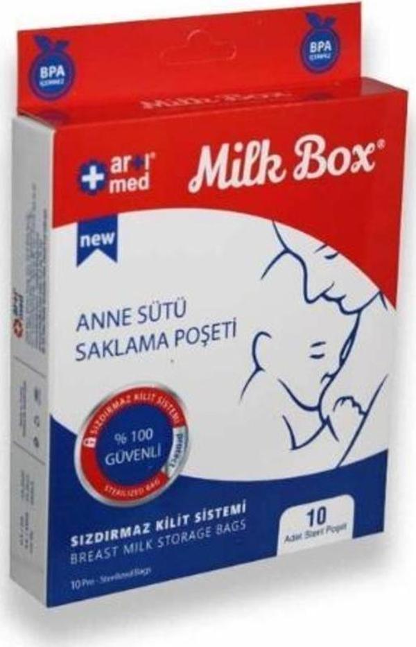 Artımed Anne Sütü Saklama Poşeti 10 Adet - Image 1
