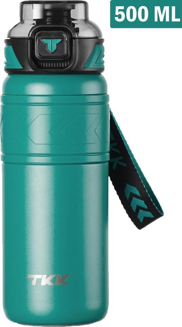TKK 500 ML Çelik Termos Çift Kullanım Pipetli/Rahat İçim -12/24 Sıcak-Soğuk- Yalıtım -2022500ML - Image 1