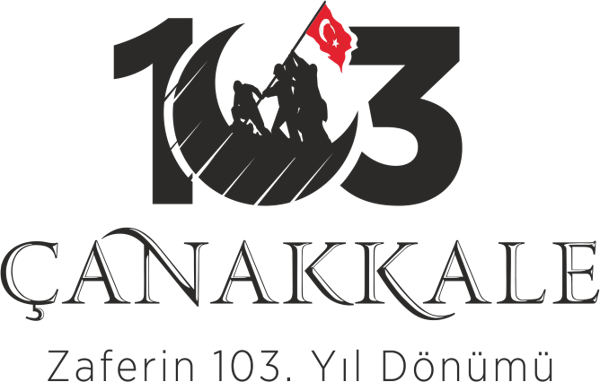 ÇANAKKALE ZAFERİ 103.YILDÖNÜMÜ FOLYO STİCKER 90 cm uzunluk - Image 1