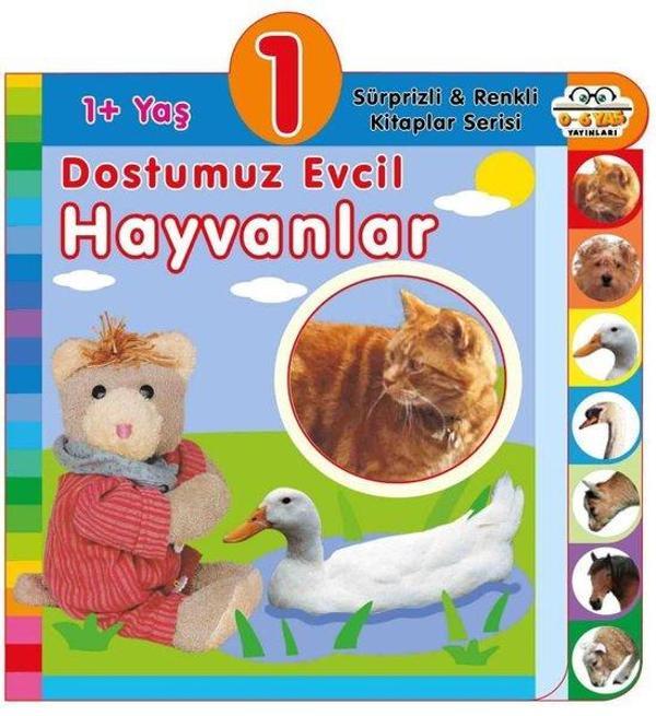 1+ Yaş Dostumuz Evcil Hayvanlar - Sürprizli ve Renkli Kitaplar - 0-6 Yaş Yayınları - Image 1