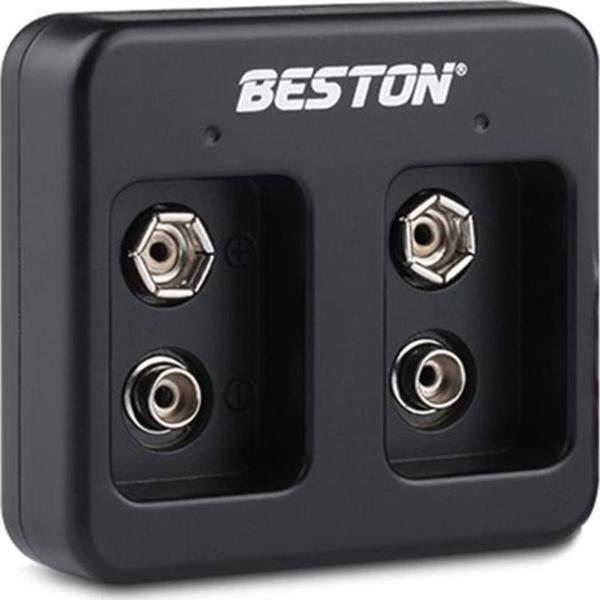 BESTON M7005 SİYAH 2X9 VOLT PİL ŞARJ CİHAZI - Image 1