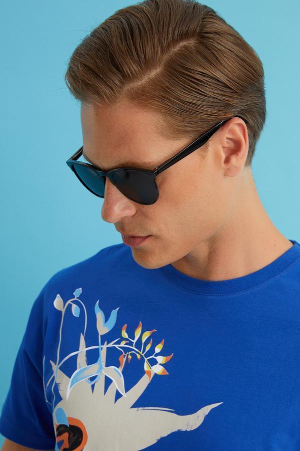 Aqua Di Polo 1987 Siyah Unisex Güneş Gözlüğü APSN001301 - Image 1