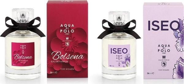 Aqua Di Polo 1987 Bolsena ve Iseo EDP 50 ml Kadın Parfüm Seti STCC002001 - Image 1