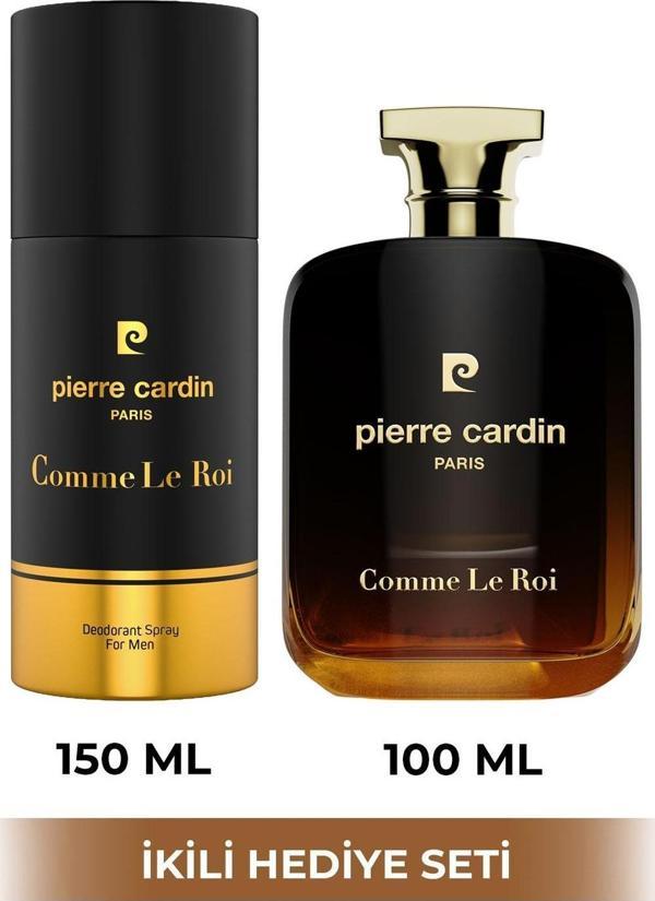 Pierre Cardin Comme Le Roi EDP 100 ml Erkek Parfüm ve 150 ml Deodorant Seti STCC021259 - Image 1