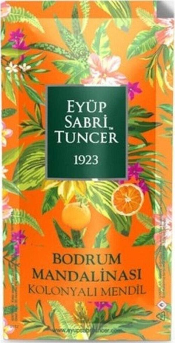 Eyüp Sabri Tuncer Bodrum Mandalinası Kolonyalı Mendil 50'Li (Küçük Boy) - Image 1
