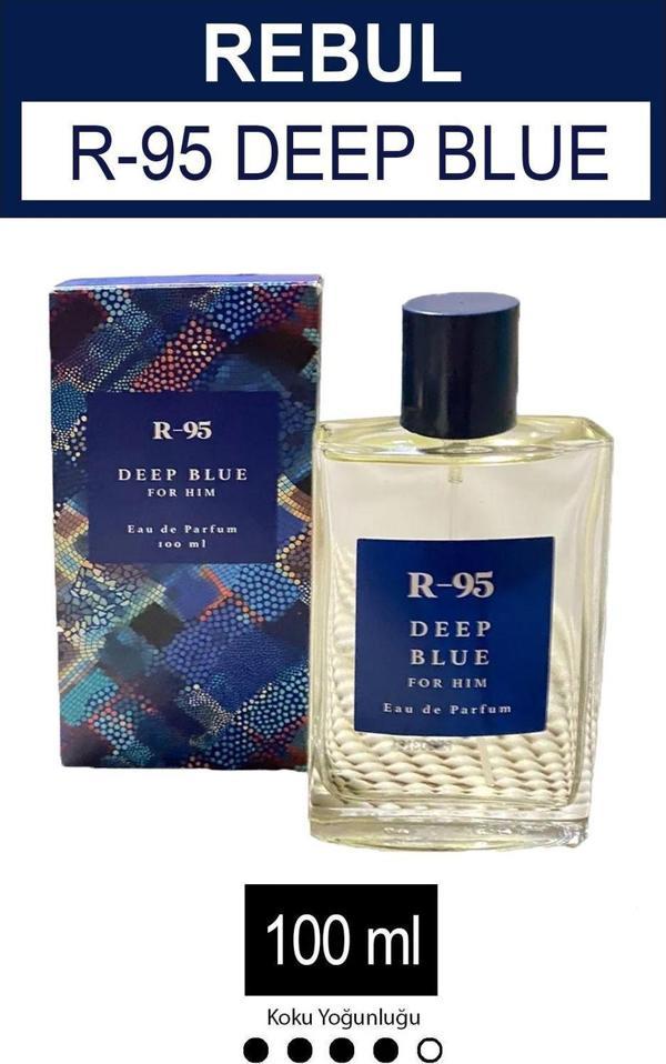 Rebul R-95 Deep Blue Eau De Parfüm 100 Ml Erkek Parfümü - Image 1