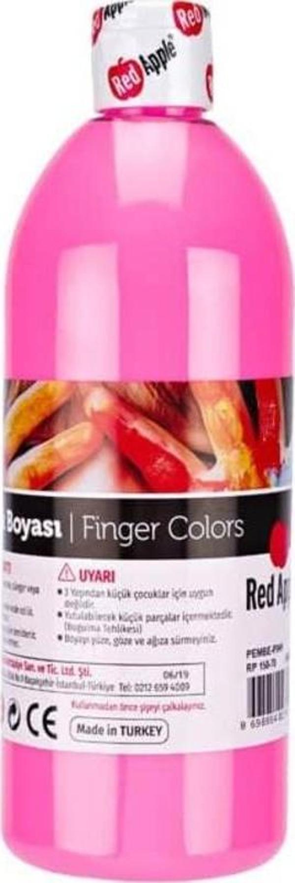 Red Apple Neon Parmak Boyası 500 ml. Pembe - Image 1