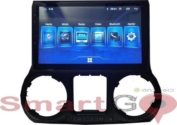 Smart Dragon Jeep Wrangler Rubicon 2011-2017 Uyumlu Android 4 Gb Multimedya Kamera - Image 1