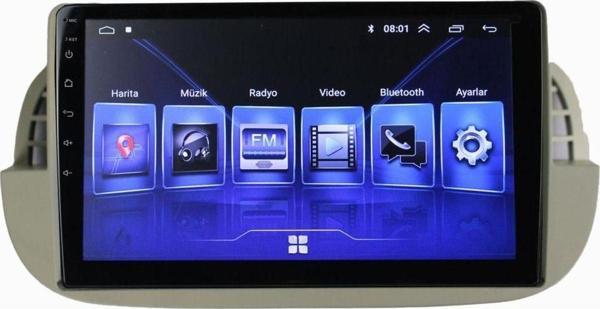 Smart Dragon Fiat 500C 2011-2015 Uyumlu Android Multimedya Kamera - Image 1