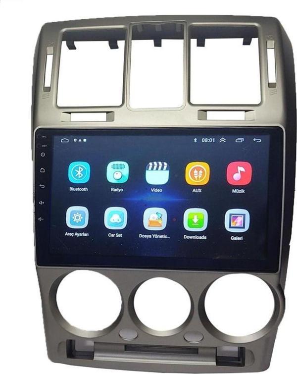 Smart Dragon Hyundai Getz 2003-2011 Gri Çerveve Uyumlu Android Multimedya Kamera - Image 1