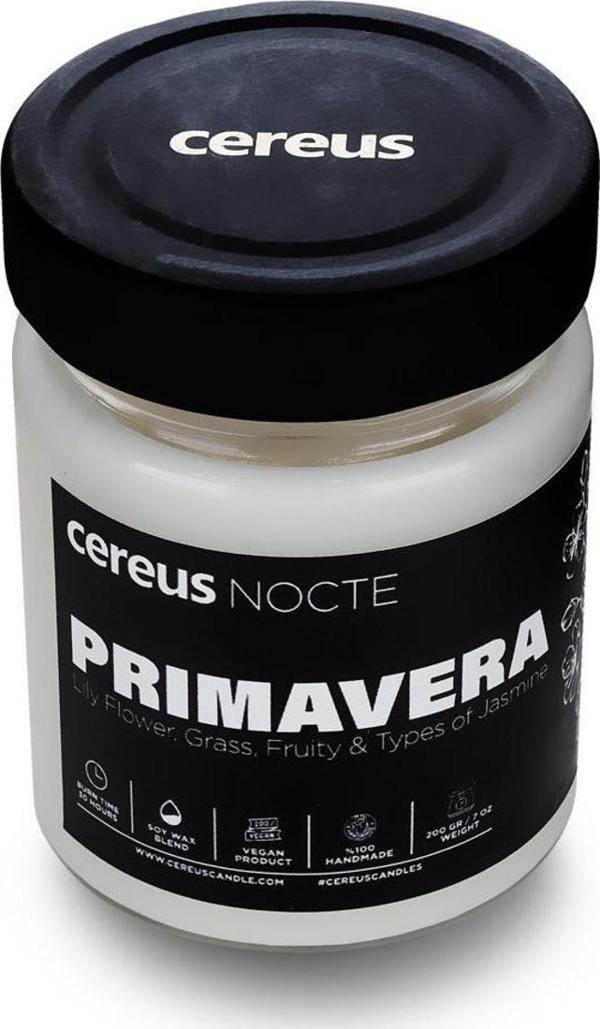 Cereus Nocte Primavera Japon Kiraz Çiçeği Kokulu Soya Mum (210 Gr) - Image 1