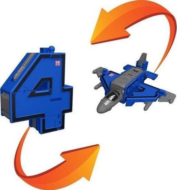 Pocket Morphers Dönüşebilen Numaralar SAVAŞ UÇAĞI - Image 1