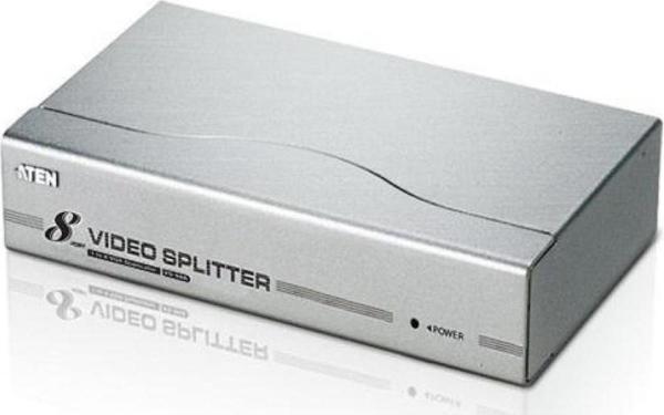 ATEN-VS98A 8’li VGA Video Çoklayıcı (8 Port Video Splitter) 1920 x 1440 dpi 300 MHz videobant genişl - Image 1