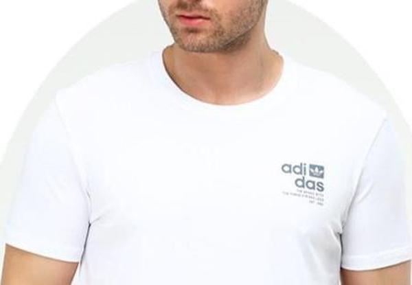 Adidas EF-3991 Erkek Battal Pamuklu Cotton T-Shirt - Image 1