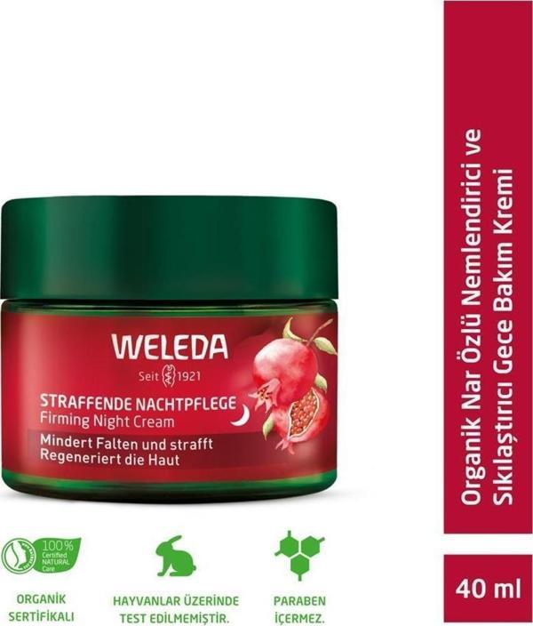 Weleda Nar ve  Maca Sıkılaştırıcı Gece Kremi 40 ML - Image 1