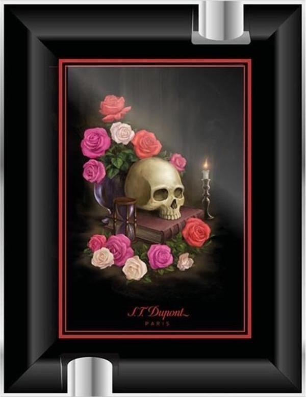 S.T. Dupont Memento Mori Siyah Puro Küllüğü 6494 - Image 1