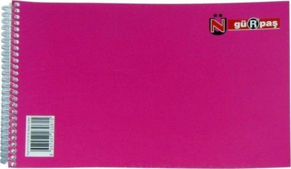 Gürpaş Sipralli Resim Defteri Karton Kapak 17X25 15Yp - Image 1