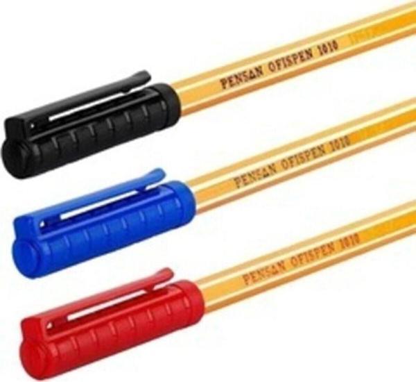 Pensan Tükenmez Kalem Ofispen 1010 3 Renk 2 Şer Adet Tk.K - Image 1
