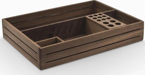 3LINE Organizer ve Aksesuar Kutusu - Ceviz - WOODSAKA - Image 1
