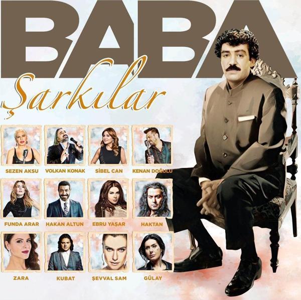 Çeşitli Sanatçılar, Müslüm Gürses Baba Şarkılar Plak - Image 1