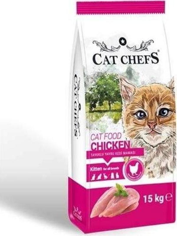 Cat Chefs 15 kg Tavuklu Yavru Kedi Maması - Image 1