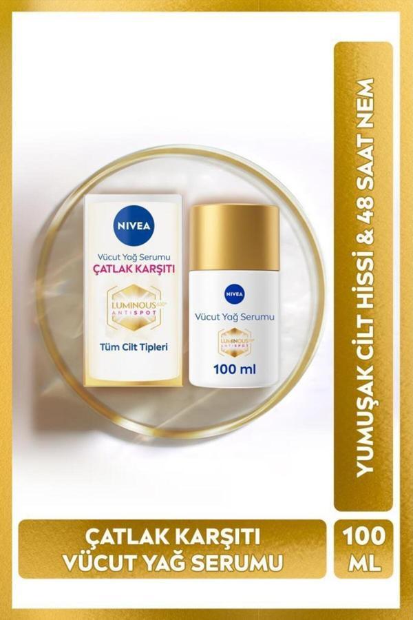 Luminous630 Çatlak Karşıtı Vücut Bakım Yağ Serumu 100ml, Hamilelik, Kilo Değişimi Çatlak Giderici - Image 1