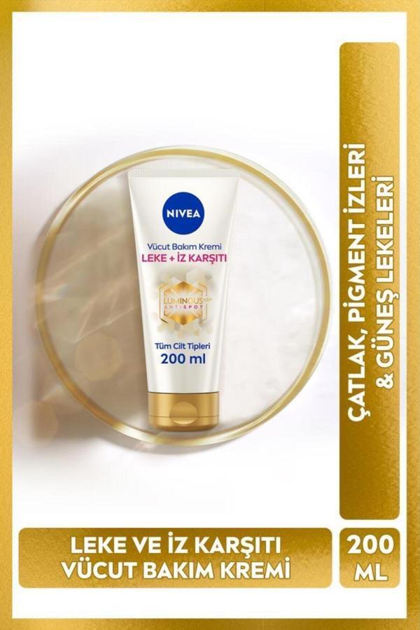 Luminous630 Leke Ve İz Karşıtı Vücut Bakım Kremi 200ml, Çatlak Ve Güneş Lekesi, 48 Saat Nemlendirici - Image 1
