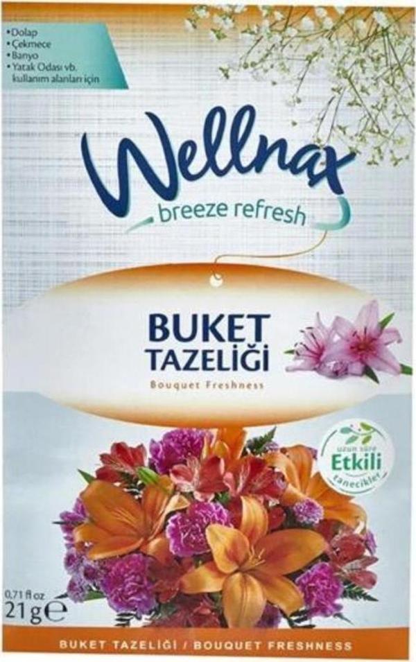 Wellnax breeze refresh Dolap Ve Çekmece Kokusu Buket Tazeliği Kesesi - Image 1