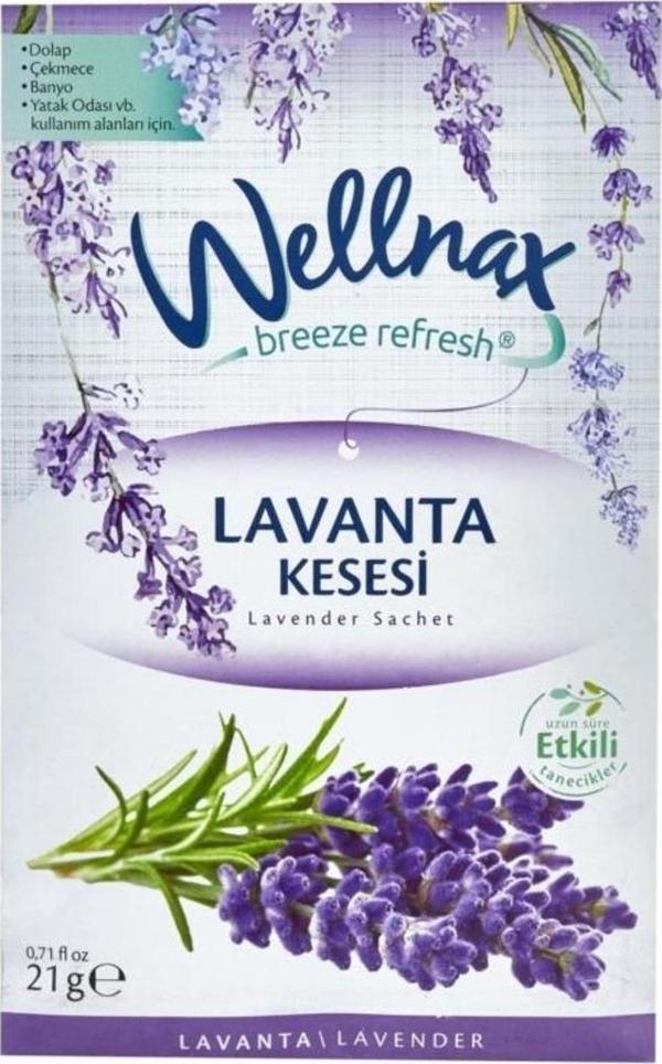 Wellnax breeze refresh Dolap Ve Çekmece Kokusu Lavanta Kesesi - Image 1