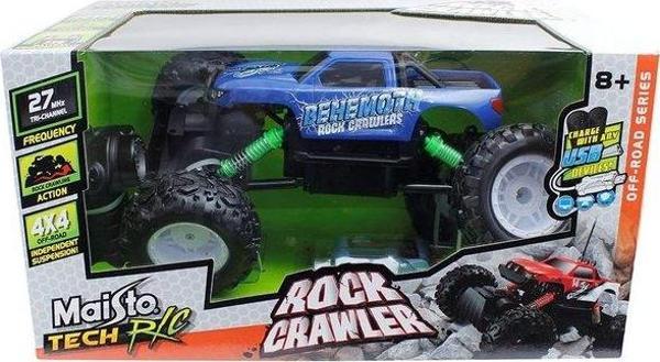 Maisto Tech Rock Crawler U/K Araba Lacivert - Image 1