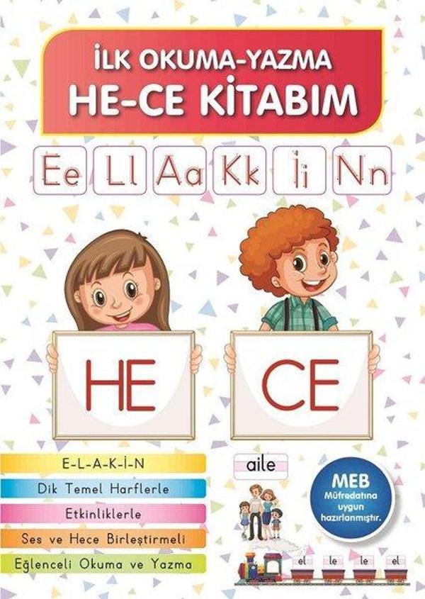 İlk Okuma - Yazma Hece Kitabım - Parıltı Yayınları - Image 1