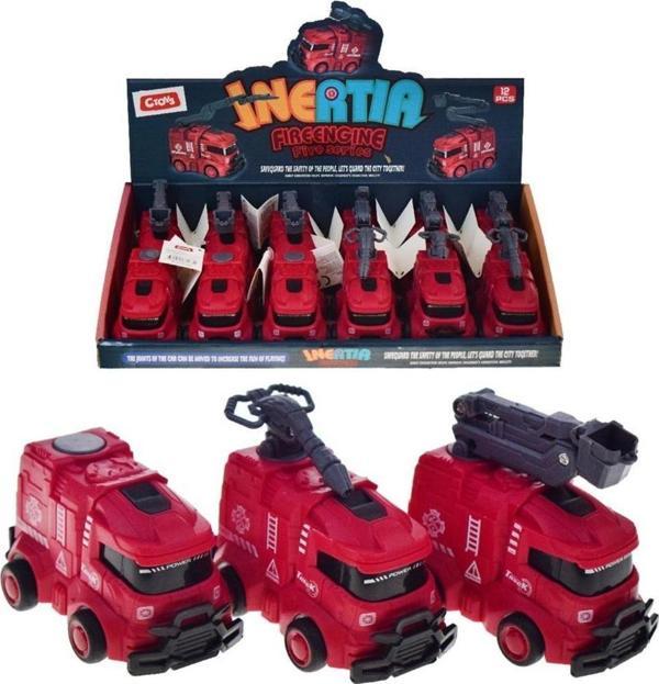 Ctoy Oyuncak Sürtmeli Kurtarma Araçları Sy713-15X (Karışık Model 1 Adet) - Image 1