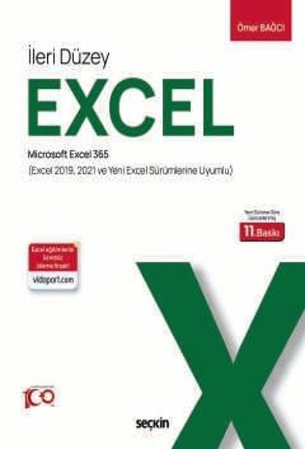İleri Düzey Excel Microsoft Excel 365 - Excel Kullanımı - Veri Analizi - Formüller Dashboard Raporlama - Query - Seçkin Yayıncılık - Image 1