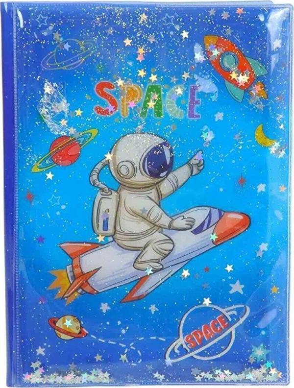 Dolphin Sulu Kapak Not Defteri Uzay Nb-765 (Karışık Renk 1 Adet) - Image 1