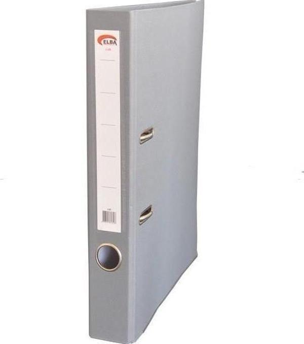 Elba 66840 Klasör Plastik Lüx Dar Gri (10 Lu Koli) - Image 1