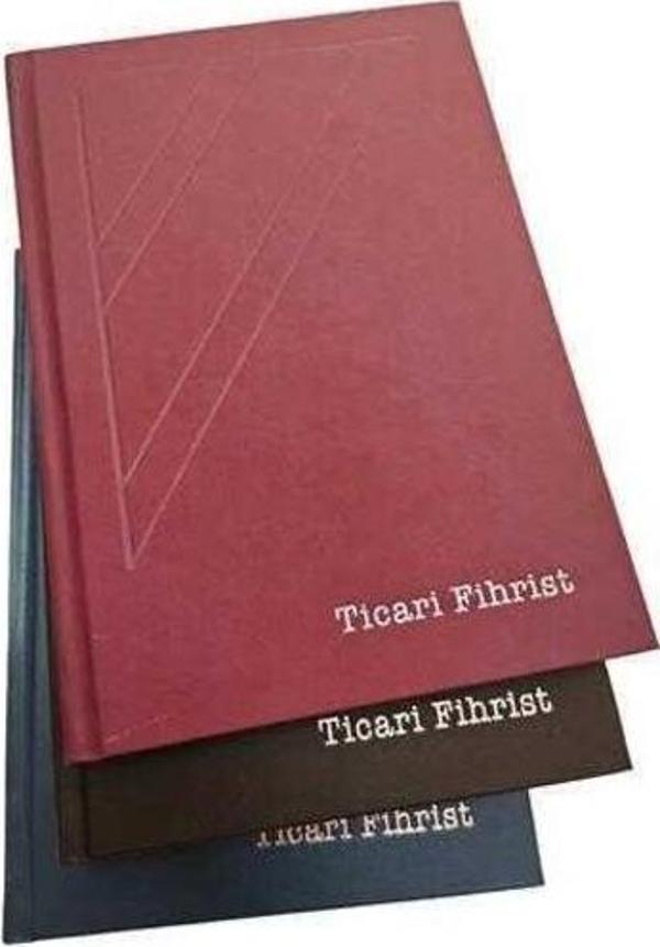 Elma Ticari Fihrist 20X28Cm 16 Yaprak 28 Basamak 0098 - Image 1