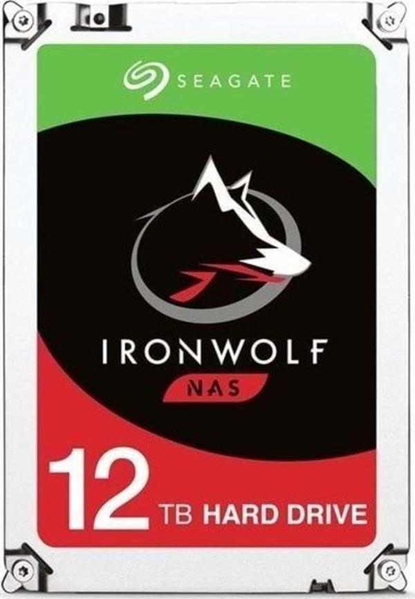 12Tb İronwolf 3.5" Nas Dsk 7200 Rpm Sata 6.0 Gb-S 256Mb Cache St12000Vn0008-2Jh101 Harddisk - Image 1