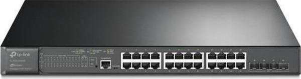 Tl-Sg3428Xmp 24 Port 10-100-1000 Poe+ Switch Hub 4 Port 10Ge Sfp L2 Çelik Kasa Rack Mount - Image 1