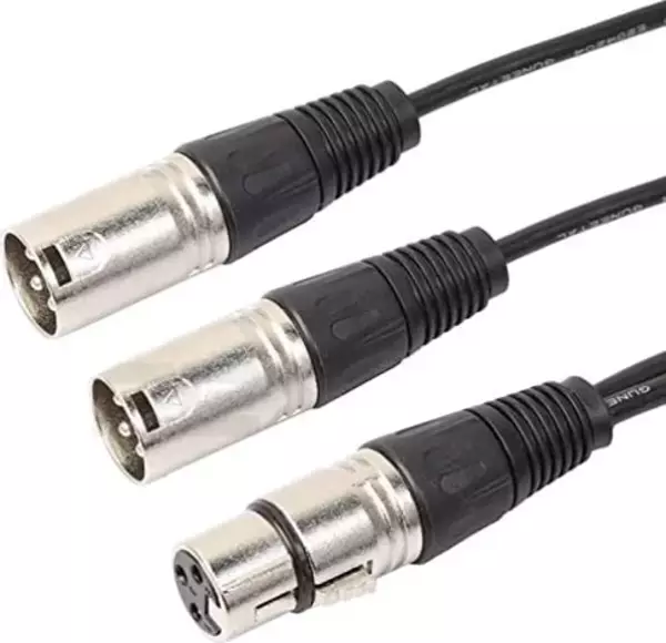 2 Male Xlr-1 Female  2 Metre - Image 1
