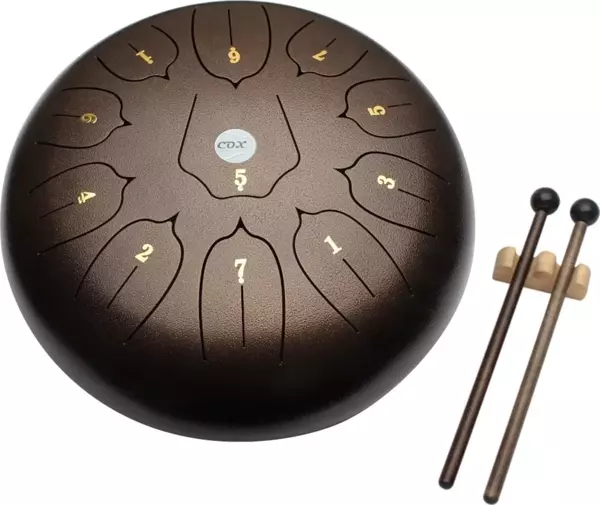 Cox Steel Tongue Drum (kahverengi) - Image 1
