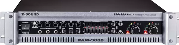 D-sound  Pam-3800 Mixer Amplifier - Image 1