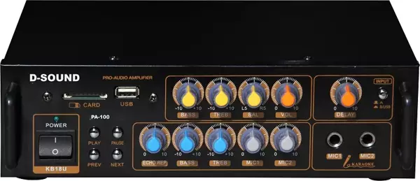 D-sound Pa-100 Mixer Amplifier - Image 1
