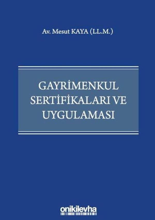 Gayrimenkul Sertifikaları ve Uygulaması - On İki Levha Yayıncılık - Image 1