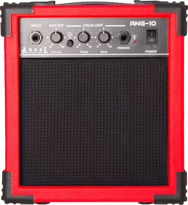 Angel Ang-10-red Kırmızı Elektro Gitar Amfisi - Image 1