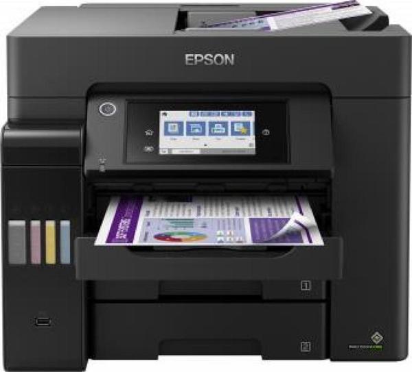 Epson L6570 Yazıcı-Tarayıcı-Fotokopi-Faks Renkli Mürekkep Tanklı Yazıcı WI-FI Ethernet Dubleks - Image 1