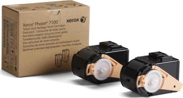 Xerox 106R02611 Phaser 7100 Yüksek Kapasiteli Yellow Sarı Toner 9.000 Sayfa - Image 1