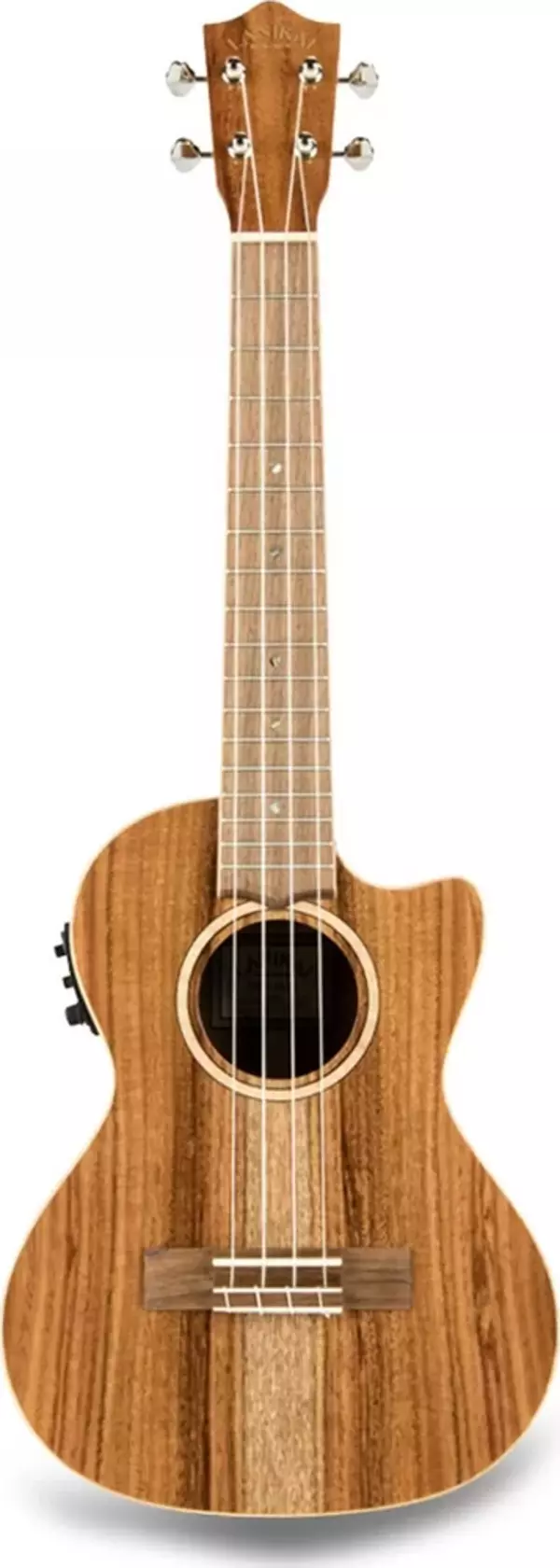 Lanikai Acs-cet Acacia Solid Top Tenor Elektro Ukulele - Image 1