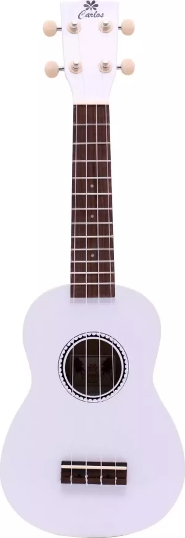 Carlos Cru50-wht Beyaz Soprano Ukulele - Image 1